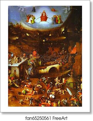 Free art print of Last Judgement by Hieronymus Bosch