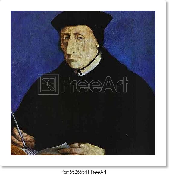 Free art print of Portrait of Guillaume Budé by Jean Clouet Free art print of Portrait of Guillaume Budé by Jean Clouet