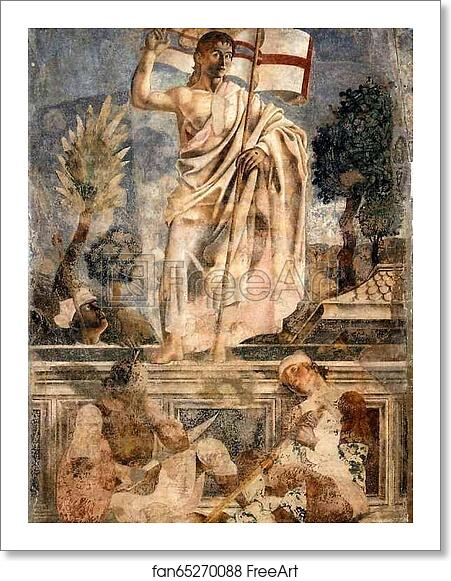 Free art print of Resurrection. Detail by Andrea Del Castagno Free art print of Resurrection. Detail by Andrea Del Castagno