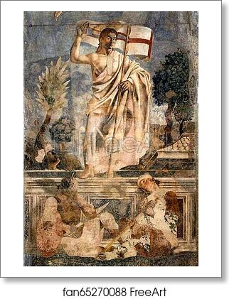 Free art print of Resurrection. Detail by Andrea Del Castagno Free art print of Resurrection. Detail by Andrea Del Castagno