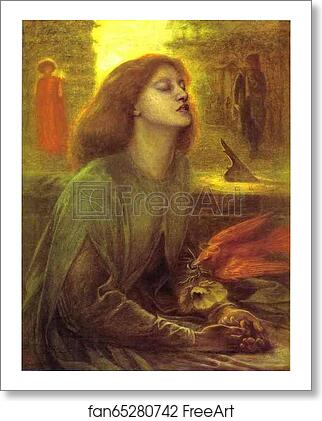 Free art print of Beata Beatrix by Dante Gabriel Rossetti
