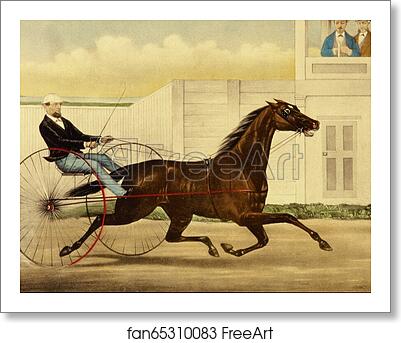 Free art print of The Celebrated Trotting Mare Lucy. by Currier & Ives Free art print of The Celebrated Trotting Mare Lucy. by Currier & Ives