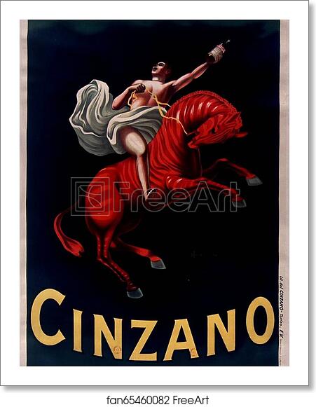 Free art print of Cinzano by Leonetto Cappiello Free art print of Cinzano by Leonetto Cappiello