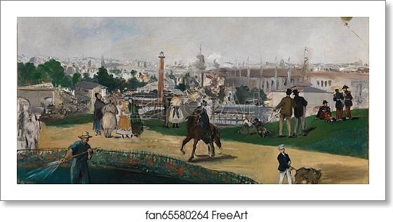 Free art print of Fra Verdensutstillingen i Paris i 1867 by Édouard Manet Free art print of Fra Verdensutstillingen i Paris i 1867 by Édouard Manet