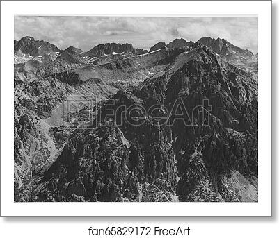 Free art print of From Windy Point, Kings River Canyon (Proposed as a national park), California, 1936. Photographs of National Parks and Monuments, compiled 1941 - 1942, documenting the period ca. 1933 - 1942. by Ansel Adams (1902-1984) Free art print of From Windy Point, Kings River Canyon (Proposed as a national park), California, 1936. Photographs of National Parks and Monuments, compiled 1941 - 1942, documenting the period ca. 1933 - 1942. by Ansel Adams (1902-1984)