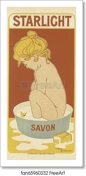 Free art print of Savon Starlight by Henri Meunier Free art print of Savon Starlight by Henri Meunier