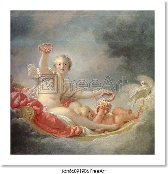 Free art print of Venus and Cupid (also called Day) by Jean-Honoré Fragonard Free art print of Venus and Cupid (also called Day) by Jean-Honoré Fragonard