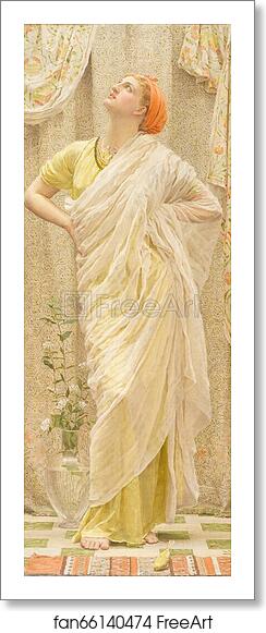 Free art print of Canaries by Albert Joseph Moore Free art print of Canaries by Albert Joseph Moore
