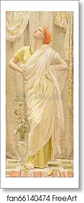 Free art print of Canaries by Albert Joseph Moore Free art print of Canaries by Albert Joseph Moore