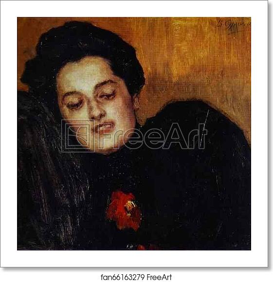 Free art print of Portrait A. I. Yemelyanova, née Shreider by Vasily Surikov Free art print of Portrait A. I. Yemelyanova, née Shreider by Vasily Surikov