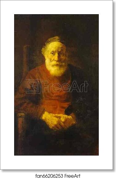 Free art print of An Old Man in Red by Rembrandt Harmenszoon Van Rijn Free art print of An Old Man in Red by Rembrandt Harmenszoon Van Rijn