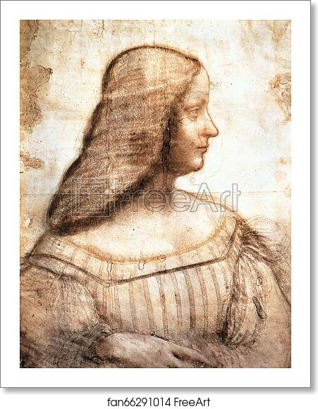 Free art print of Isabella d'Este by Leonardo Da Vinci Free art print of Isabella d'Este by Leonardo Da Vinci