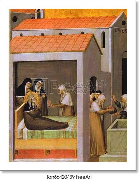 Free art print of The Miracle of the Ice. A panel from Beata Humilitas Altar by Pietro Lorenzetti Free art print of The Miracle of the Ice. A panel from Beata Humilitas Altar by Pietro Lorenzetti