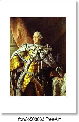 Free art print of Portrait of George III by Allan Ramsay Free art print of Portrait of George III by Allan Ramsay