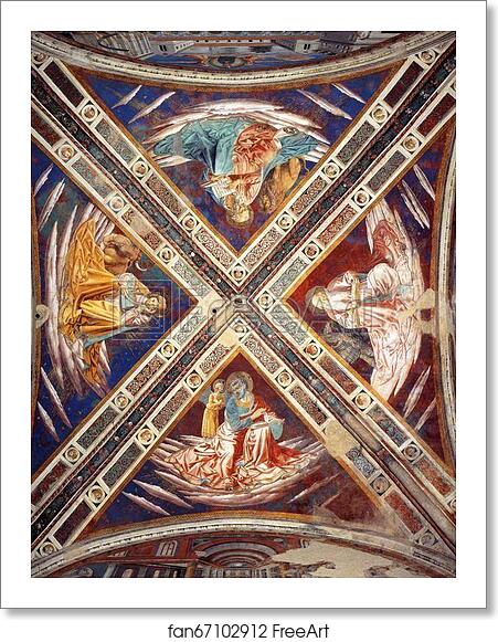 Free art print of The Four Evangelists by Benozzo Gozzoli Free art print of The Four Evangelists by Benozzo Gozzoli
