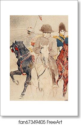 Free art print of Napoleon Bonaparte by Henri De Toulouse-Lautrec