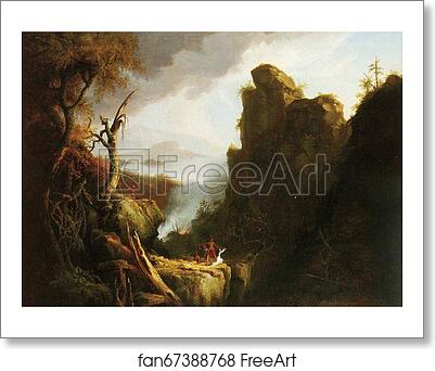 Free art print of Indian Sacrifice by Thomas Cole Free art print of Indian Sacrifice by Thomas Cole