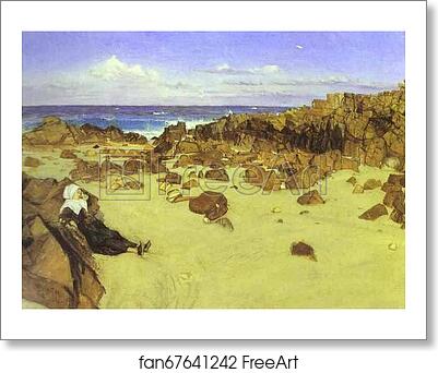 Free art print of The Coast of Brittany by James Abbott Mcneill Whistler