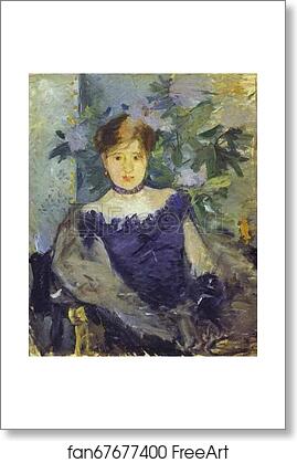 Free art print of Le Corsage noir by Berthe Morisot Free art print of Le Corsage noir by Berthe Morisot