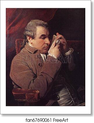 Free art print of Giuseppe Baretti by Sir Joshua Reynolds