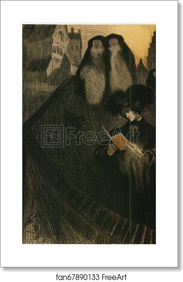 Free art print of Original drawing for Les Maîtres de l’Affiche from issue 34, Sept. 1898. by Georges De Feure Free art print of Original drawing for Les Maîtres de l’Affiche from issue 34, Sept. 1898. by Georges De Feure