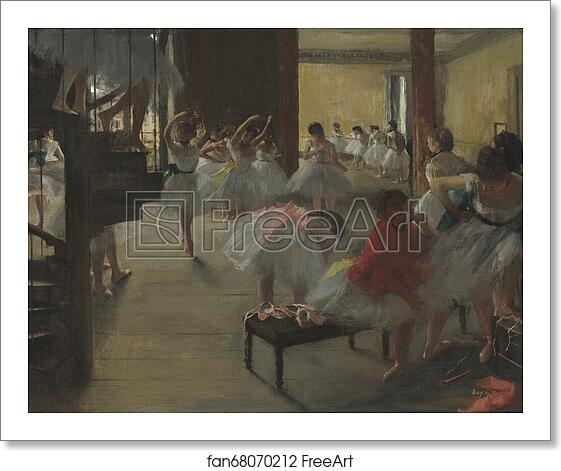 Free art print of The Dance Class by Edgar Degas Free art print of The Dance Class by Edgar Degas