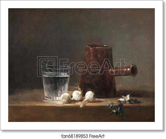 Free art print of Glass of Water and a Coffee Pot by Jean-Baptiste-Simeon Chardin Free art print of Glass of Water and a Coffee Pot by Jean-Baptiste-Simeon Chardin