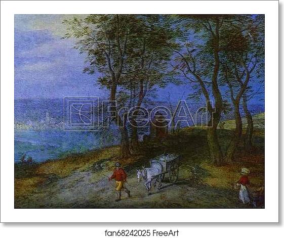 Free art print of A Chapel under the Trees by Jan Brueghel The Elder Free art print of A Chapel under the Trees by Jan Brueghel The Elder