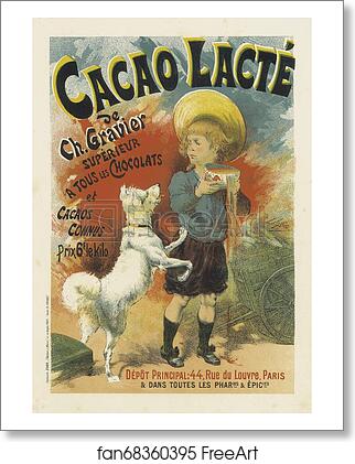Free art print of Cacao lacté, de Ch. Gravier by Lucien Lefèvre Free art print of Cacao lacté, de Ch. Gravier by Lucien Lefèvre