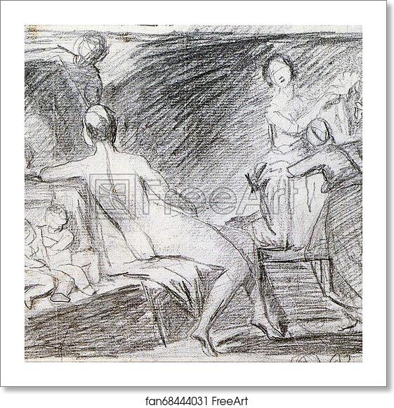 Free art print of The Toilet of Venus by George Romney Free art print of The Toilet of Venus by George Romney