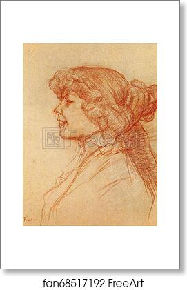 Free art print of The English Girl at the "Star" in Le Havre by Henri De Toulouse-Lautrec