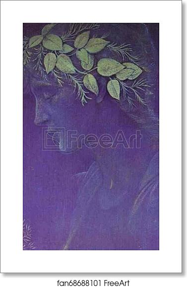 Free art print of Girl's Head by Sir Edward Coley Burne-Jones Free art print of Girl's Head by Sir Edward Coley Burne-Jones