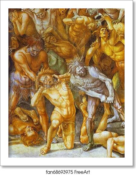 Free art print of The Hell. Detail by Luca Signorelli Free art print of The Hell. Detail by Luca Signorelli