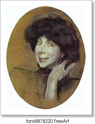 Free art print of Portrait of Anna Benois by Valentin Serov Free art print of Portrait of Anna Benois by Valentin Serov