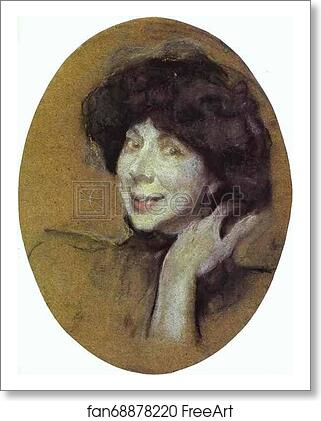 Free art print of Portrait of Anna Benois by Valentin Serov Free art print of Portrait of Anna Benois by Valentin Serov
