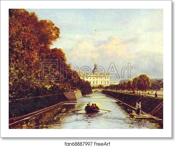 Free art print of View of the St. Michael Palace in St. Petersburg from the Swan Canal by Alexey Bogoliubov Free art print of View of the St. Michael Palace in St. Petersburg from the Swan Canal by Alexey Bogoliubov