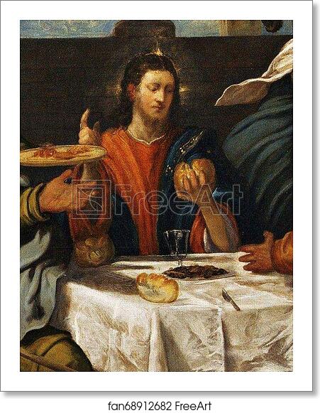 Free art print of Supper at Emmaus. Detail by Jacopo Robusti, Called Tintoretto Free art print of Supper at Emmaus. Detail by Jacopo Robusti, Called Tintoretto