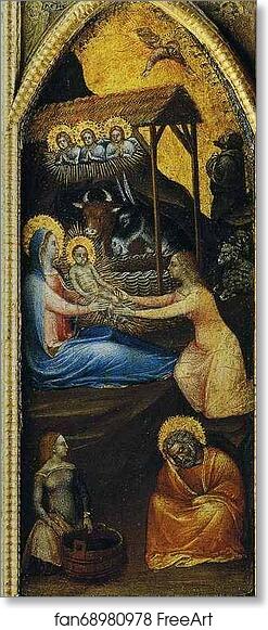 Free art print of The Coronation of the Virgin among Saints and Angels. Detail by Giusto De’ Menabuoi