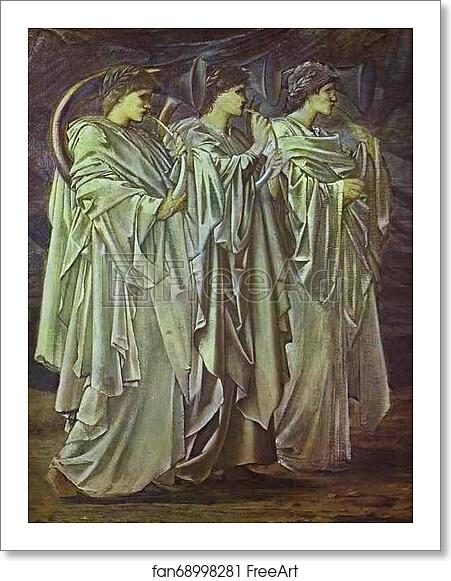Free art print of The Challenge in the Wilderness by Sir Edward Coley Burne-Jones Free art print of The Challenge in the Wilderness by Sir Edward Coley Burne-Jones