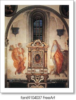 Free art print of Annunciation by Jacopo Carrucci, Known As Pontormo