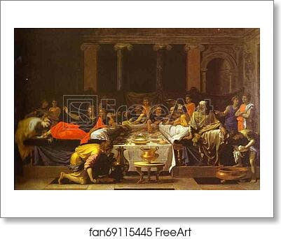 Free art print of The Penitence by Nicolas Poussin