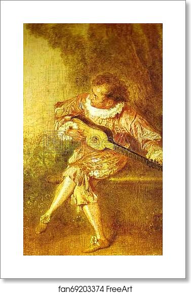 Free art print of The Serenader by Jean-Antoine Watteau Free art print of The Serenader by Jean-Antoine Watteau
