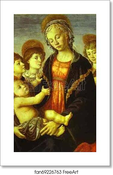 Free art print of Madonna and Child, Two Angels and the Young St. John the Baptist by Alessandro Botticelli Free art print of Madonna and Child, Two Angels and the Young St. John the Baptist by Alessandro Botticelli