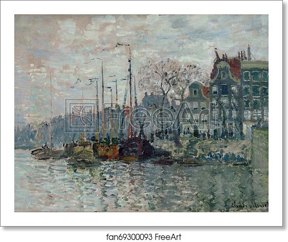 Free art print of View of the Prins Hendrikkade and the Kromme Waal in Amsterdam by Claude Monet Free art print of View of the Prins Hendrikkade and the Kromme Waal in Amsterdam by Claude Monet