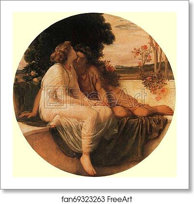 Free art print of Acme and Septimius by Frederick Leighton