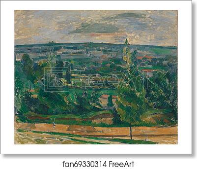 Free art print of Landscape from Jas de Bouffan by Paul Cézanne Free art print of Landscape from Jas de Bouffan by Paul Cézanne