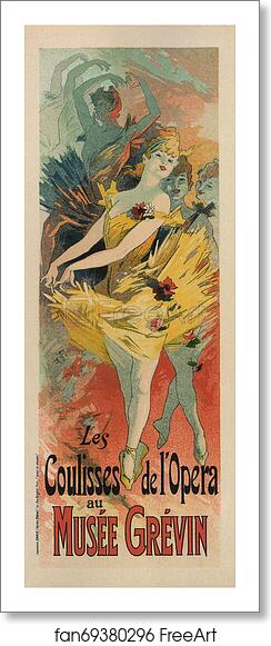 Free art print of Les Coulisses de l'Opéra by Jules Chéret Free art print of Les Coulisses de l'Opéra by Jules Chéret