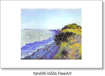 Free art print of Bristol Channel from Penarth, Evening by Alfred Sisley