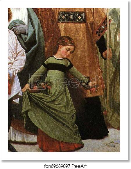 Free art print of Cimabue's Celebrated Madonna is Carried in Procession through the Streets of Florence; in front of the Madonna, and Crowned with Laurels, walks CImabue Himself, with his Pupil Giotto; behind It Arnolfo Di Lapo, Gaddo Gaddi, Andrea Tafi, Niccola Pisano, Bu by Frederick Leighton Free art print of Cimabue's Celebrated Madonna is Carried in Procession through the Streets of Florence; in front of the Madonna, and Crowned with Laurels, walks CImabue Himself, with his Pupil Giotto; behind It Arnolfo Di Lapo, Gaddo Gaddi, Andrea Tafi, Niccola Pisano, Bu by Frederick Leighton