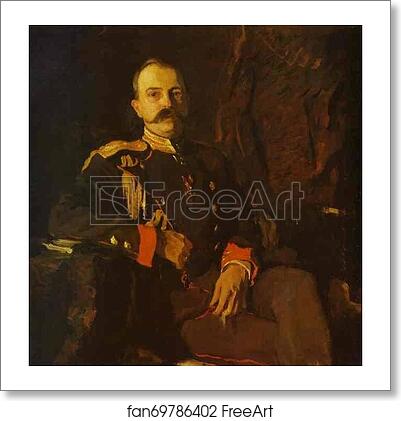 Free art print of Portrait of Grand Duke Georgy Mikhailovich by Valentin Serov